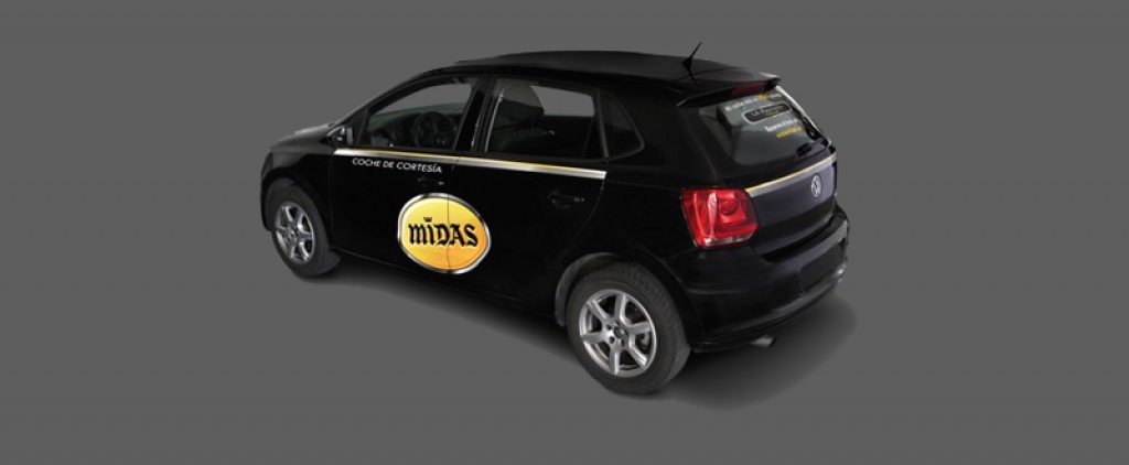 Las franquicias Midas incorporan la flota de cortesía a su catálogo