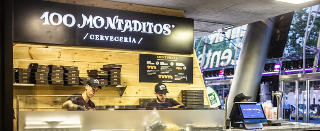 100 Montaditos estrena franquicia en el WiZink Center de Madrid